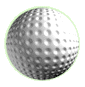 Rotating Golf Ball Goolfy